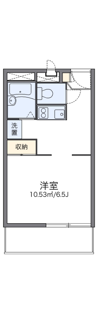 レオパレスサン・マックⅡ 間取り