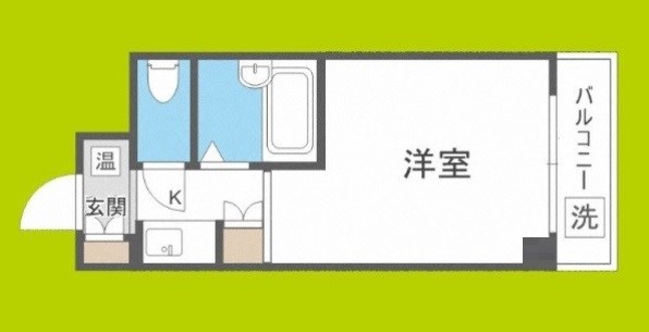 インターナショナル玉造 間取り