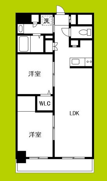 アーバネックス南森町WEST 間取り図