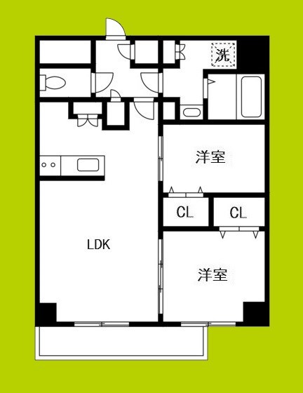 アーバネックス天満橋South 間取り