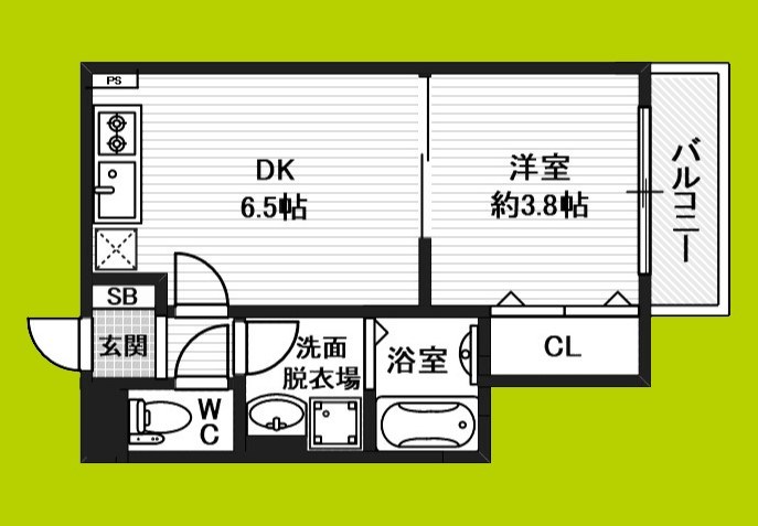 JOYFUL・HOUSE岡山東 間取り