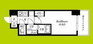 S-RESIDENCE上新庄ascent 間取り