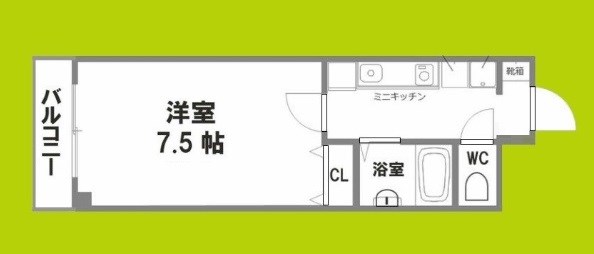 プリヴェ1号館 間取り