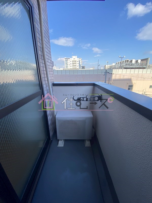 プリヴェ1号館 ベランダ