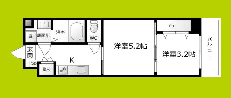 NU武庫川駅前 間取り