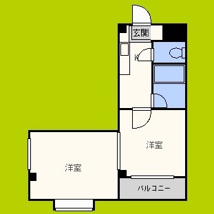 ビジタル浪速5　 間取り