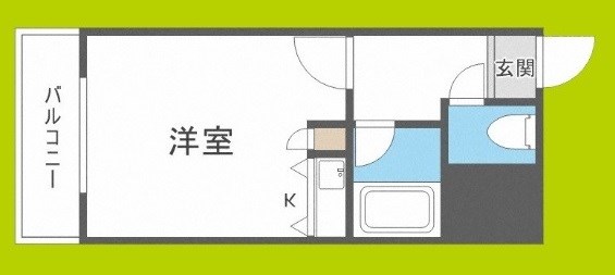 ビジタル湊町７ 間取り