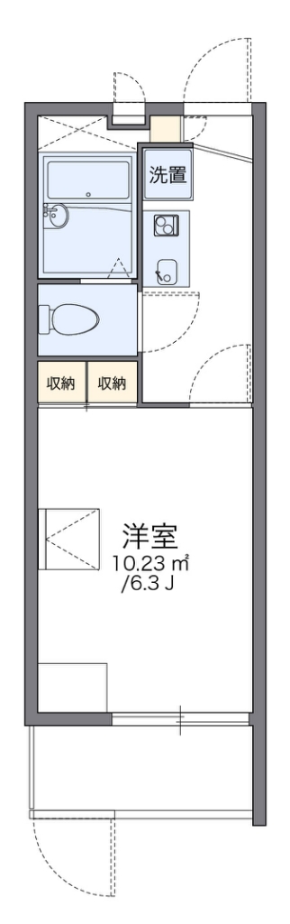 レオパレス新森 間取り