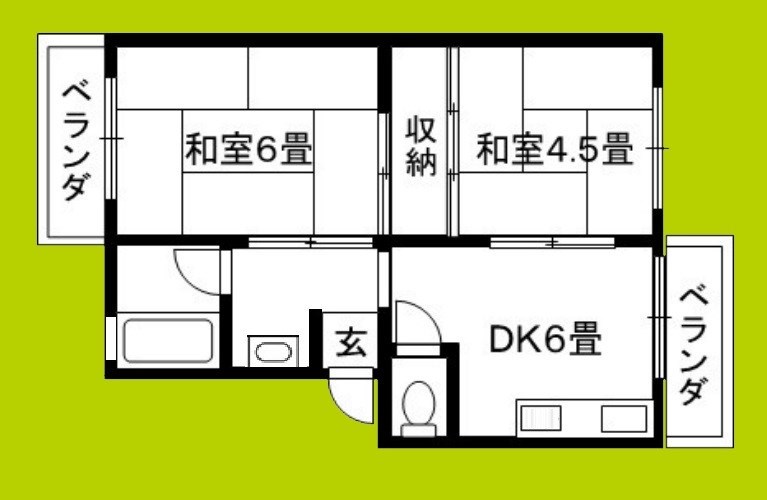 新森パークハイツ 間取り