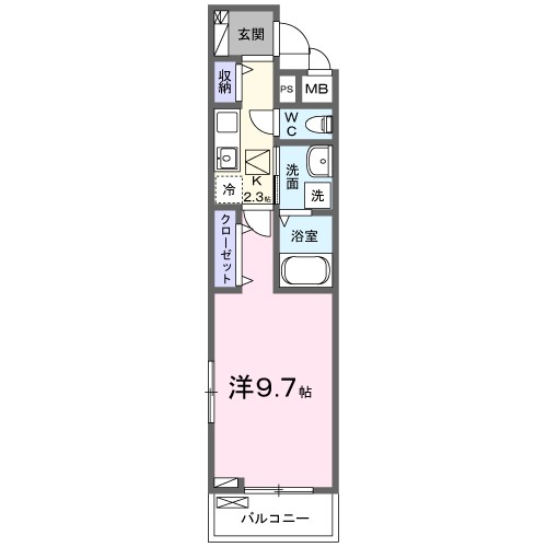 ヒカルサ堺市文珠橋通Ⅰ 間取り図