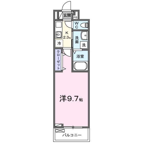ヒカルサ堺市文珠橋通Ⅰ 間取り図