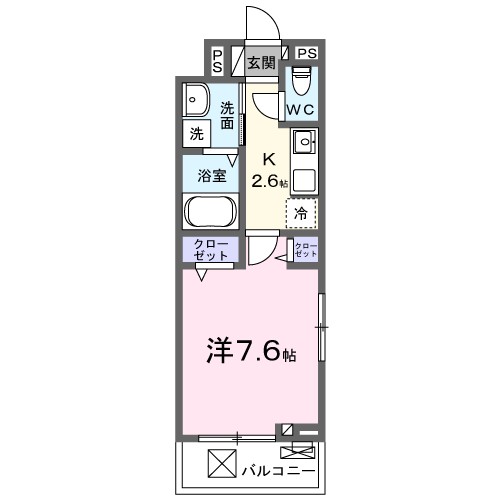 ヒカルサ堺市文珠橋通Ⅰ 間取り図