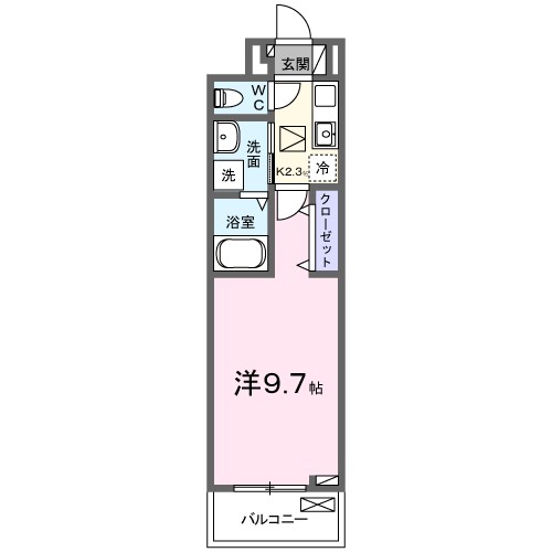 ヒカルサ堺市文珠橋通Ⅰ 間取り
