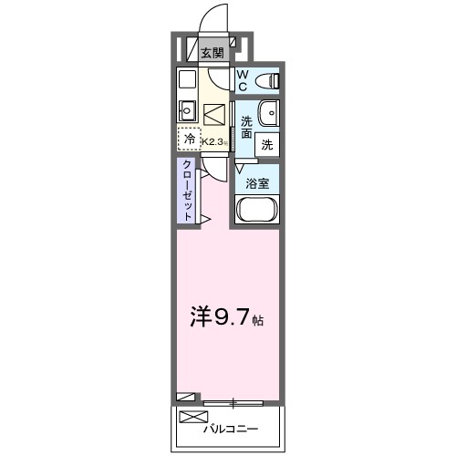 ヒカルサ堺市文珠橋通Ⅰ 間取り