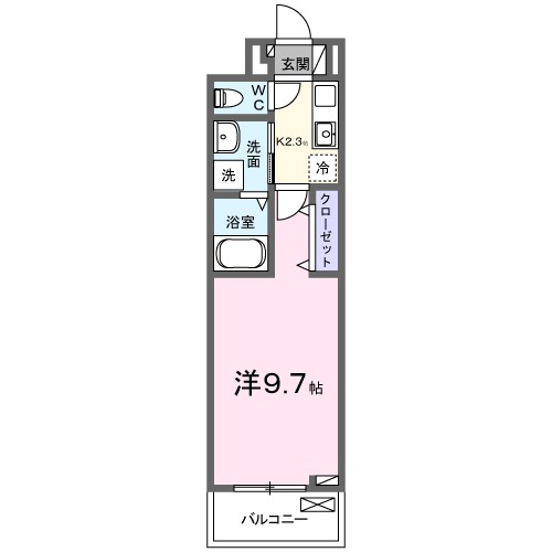ヒカルサ堺市文珠橋通Ⅰ 間取り図