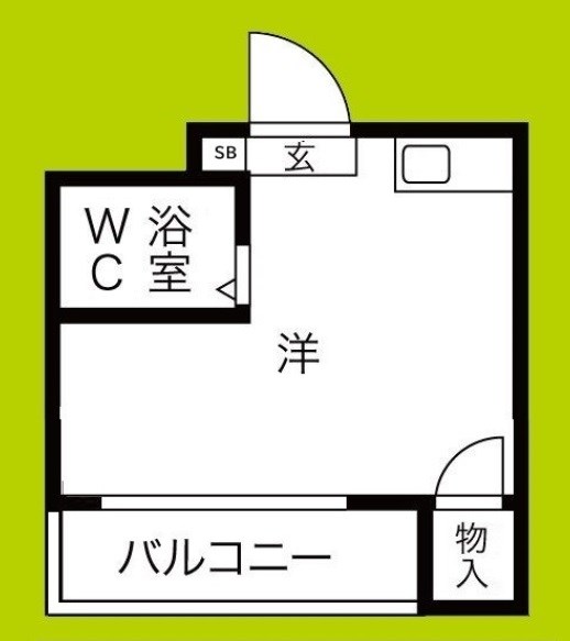 SKYカレン 間取り