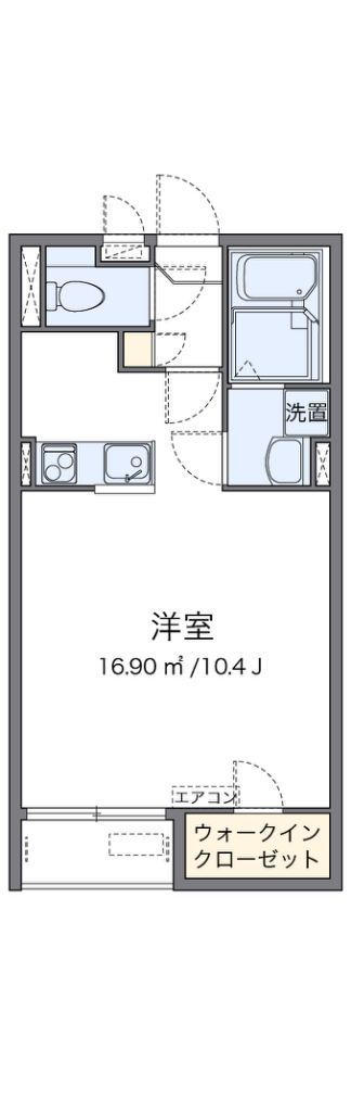 クレイノ宝塚東 間取り