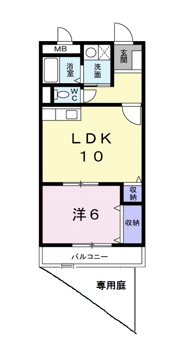 メゾン　ドゥ－ズ 間取り
