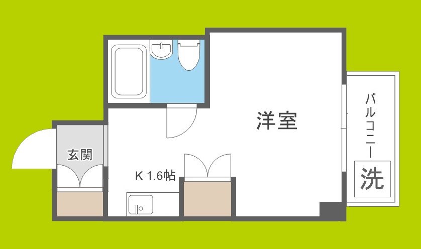 シルバーハイツ鷺洲 間取り