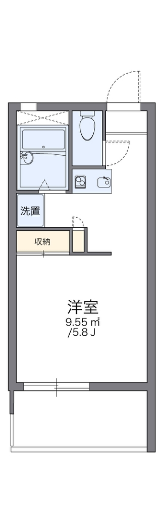 レオパレス住吉伍番館 間取り