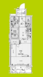アクアラフォレ豊中 間取り図