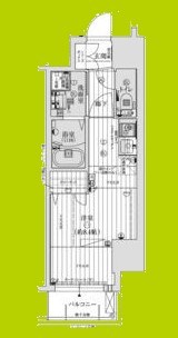 アクアラフォレ豊中 間取り図