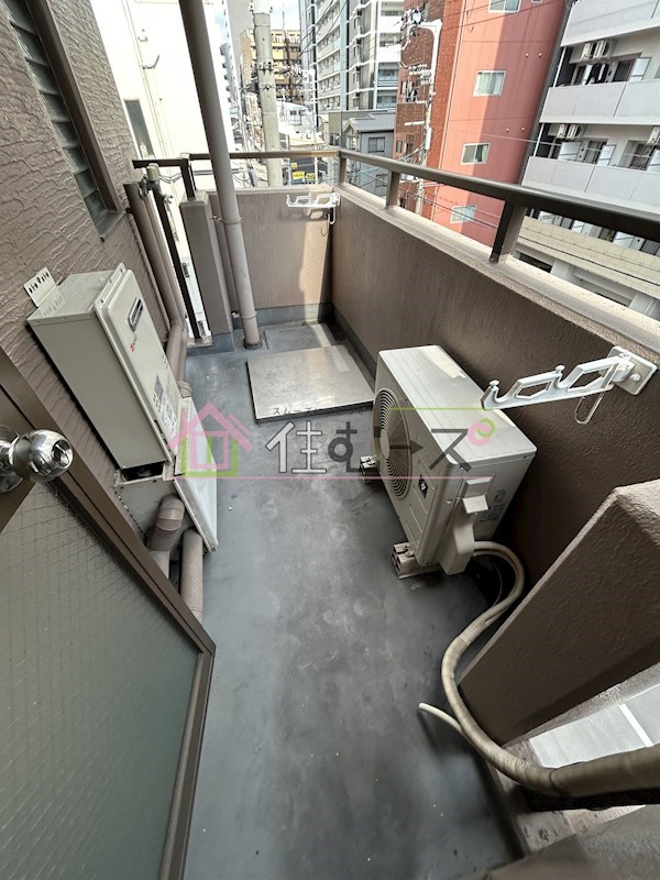 カルマーレナンバウェスト ベランダ