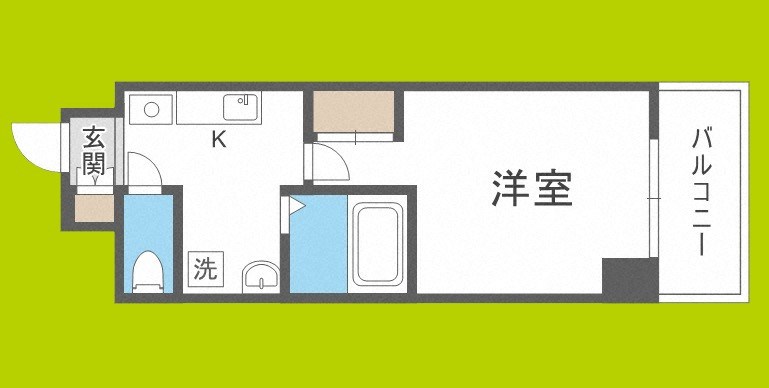 インペリアル靭本町 間取り