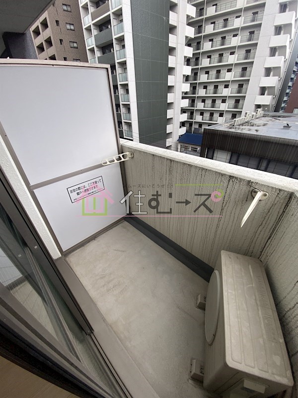 インペリアル靭本町 ベランダ