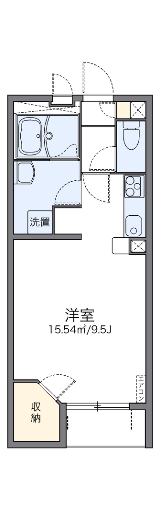 レオネクスト丹比多治井荘 間取り