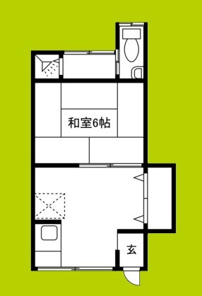 小路借家 間取り