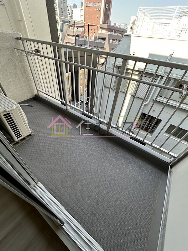 心斎橋スポット21 ベランダ