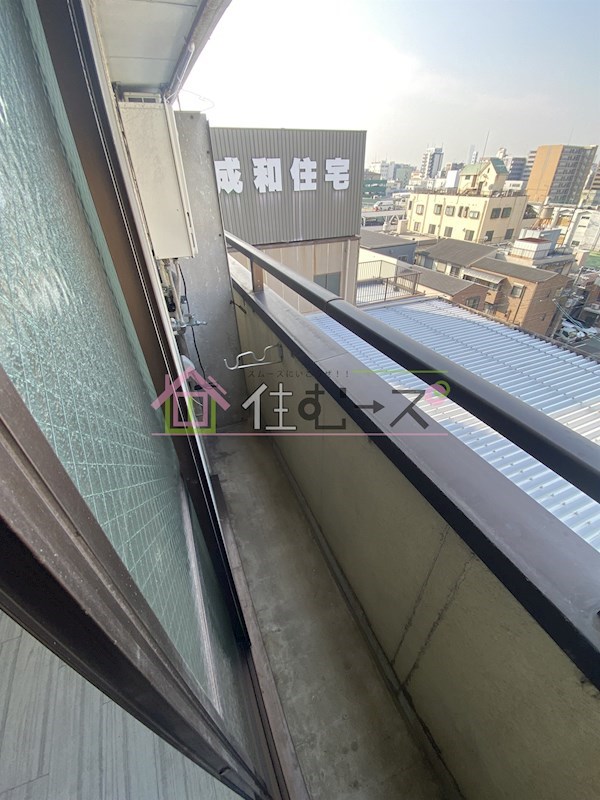 エクラ深江橋 ベランダ