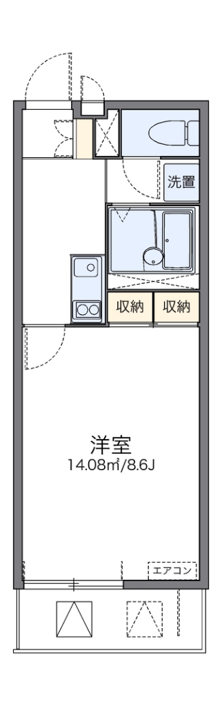 レオネクストモンブルー木部 間取り