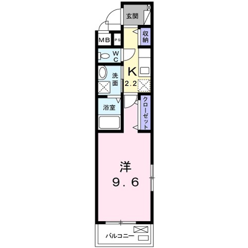 オーヴェスト　アンビエンテ　Ⅰ 間取り