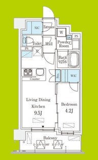 STANDZ新大阪 間取り図
