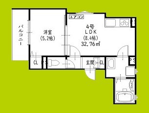 ラモーナ稲田本町 間取り