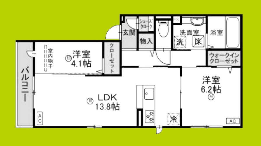 ラ・メゾン・プラム 間取り図