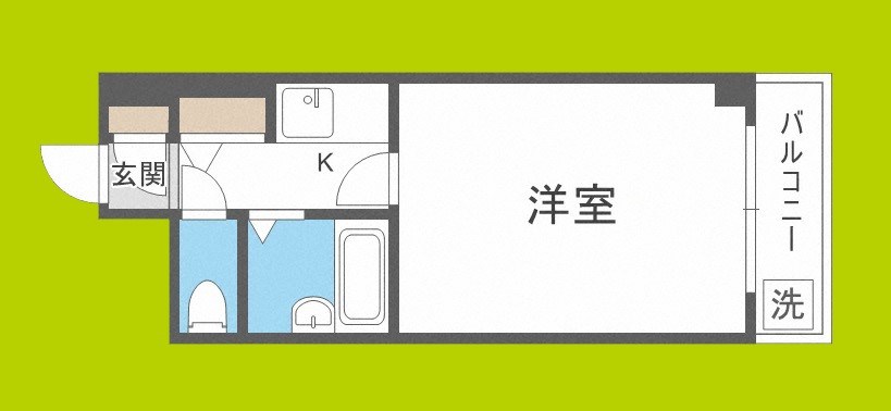 ロイヤルハイツ西淡路PartⅡ 間取り