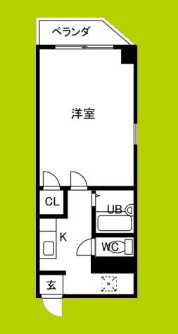 ドエル南堀江1番館 間取り