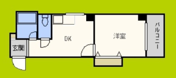 タイホウハイツ敷津3番館 間取り