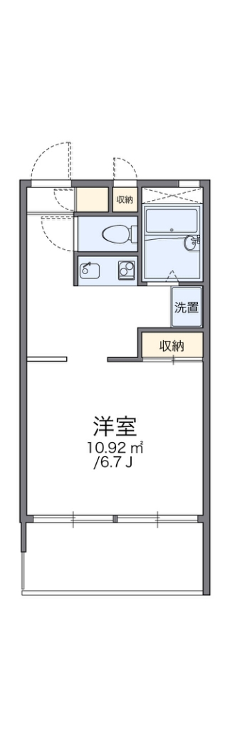 レオパレスコスモ 間取り
