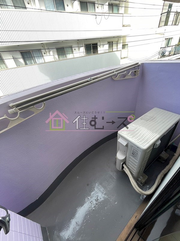 シェレ今里 ベランダ
