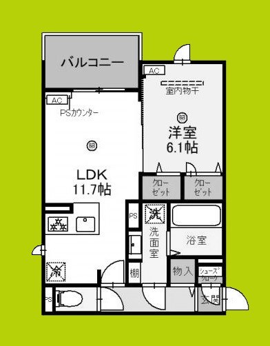 クレスト流町 間取り