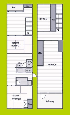 阪南町戸建て 間取り