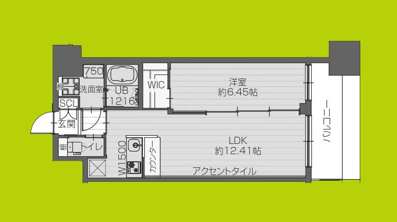 プレジオ帝塚山 間取り図