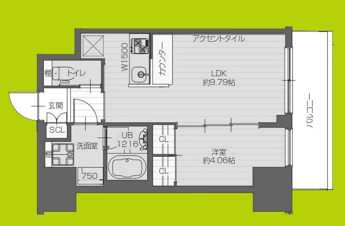 プレジオ永和EURO 間取り図