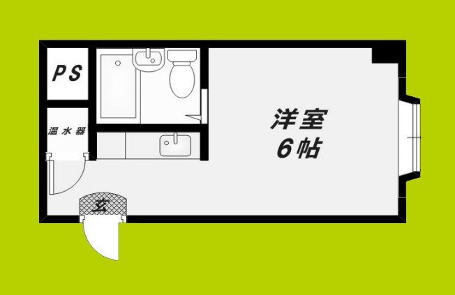 ハイツワールド 間取り