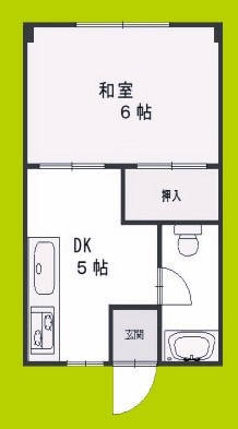 コーポ青木 間取り
