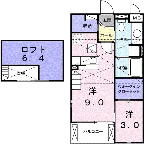 ダイアナ　レイク 間取り